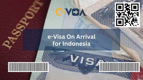 visa on arrival indonesia requirements